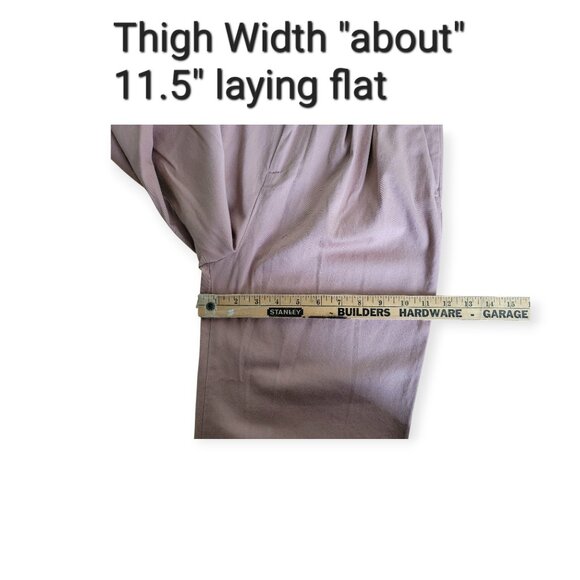 ba&sh 100% cotton blush tan trousers size XS - Picture 10 of 13